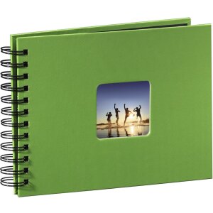 Small Album Spiraal Album Fine Art 24x17 cm appelgroen