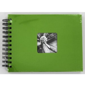 Small Album Spiraal Album Fine Art 24x17 cm appelgroen