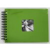 Small Album Spiraal Album Fine Art 24x17 cm appelgroen