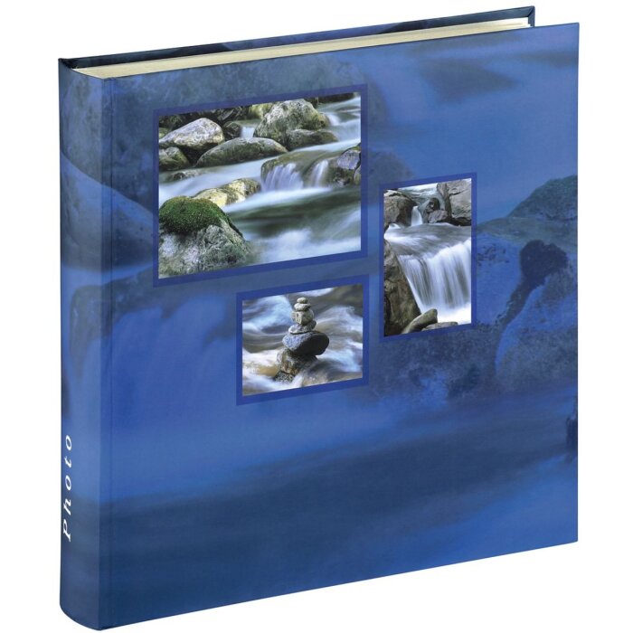 Hama Jumbo Fotoalbum Singo blauw 30x30 cm 100 witte paginas