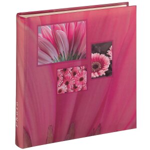 Hama Jumbo album singo roze 30x30 cm 100 witte paginas