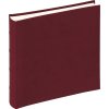 Walther Fotoalbum Classic 26x25 cm wijnrood 60 witte paginas