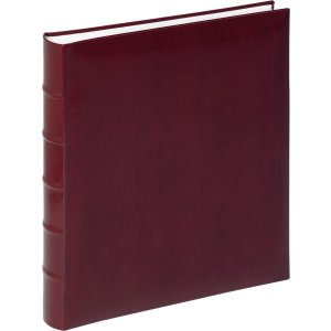 Walther Fotoalbum Classic 30x37 cm wijnrood 80 witte paginas