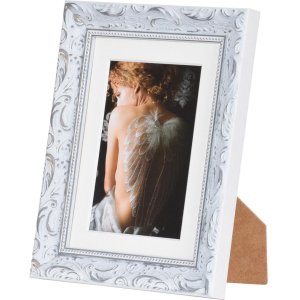 Chic Barok Fotolijst 13x18 cm wit