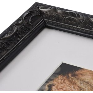 Chic Barok Fotolijst 15x20 cm zwart