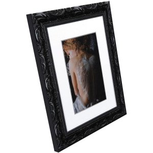 Chic Barok Fotolijst 15x20 cm zwart