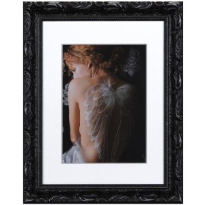 Chic Barok Fotolijst 18x24 cm zwart