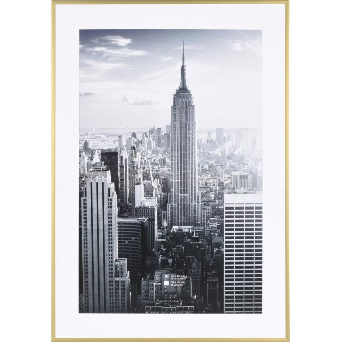 Aluminium fotolijst Manhattan 50x70 goud