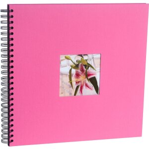 Spiraal album Khari fuchsia geribd