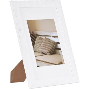 20x30 Houten Fotolijst Drijfhout wit