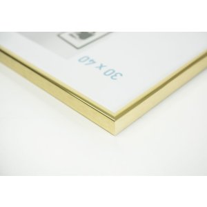 Aluminium lijst Classic 13x18 cm goud