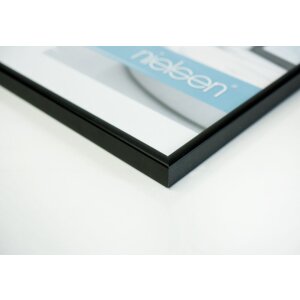 Aluminium lijst Classic 21x29,7 cm zwart mat