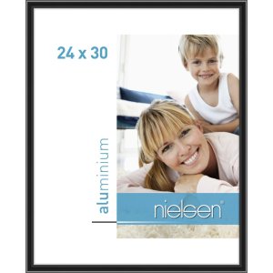 Aluminium lijst Classic 24x30 cm geanodiseerd zwart