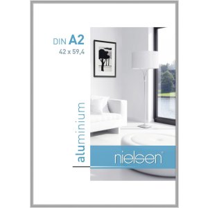 Aluminium lijst Classic 42x59,4 cm zilver