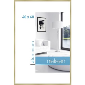 Aluminium lijst Classic 40x60 cm goud mat