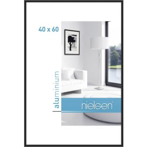 Aluminium lijst Classic 40x60 cm geanodiseerd zwart