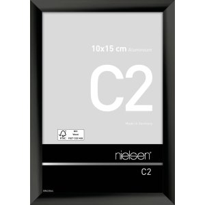 Nielsen Aluminium lijst c2 10x15 cm geanodiseerd zwart...