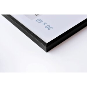 Nielsen Aluminium lijst c2 10x15 cm structuur zwart mat