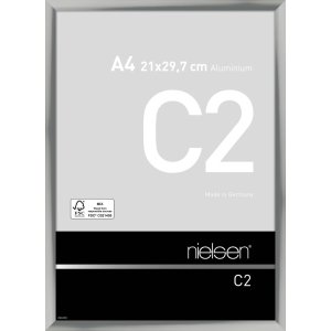 Nielsen Aluminium lijst c2 21x29,7 cm zilver