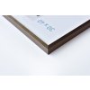 Nielsen Aluminium lijst c2 21x29,7 cm structuur notenhout mat