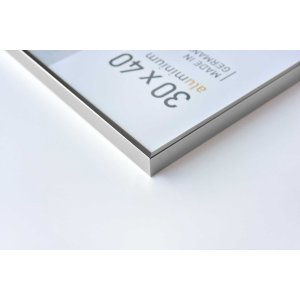 Aluminium lijst Pixel 21x29,7 cm zilver glanzend