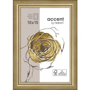 Ascot houten lijst 10x15 cm goud