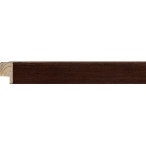 Houten clip-on lijst Quadrum 42x60 cm wengé