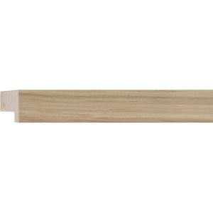 Houten clip-on lijst Quadrum 40x60 cm eik natuur