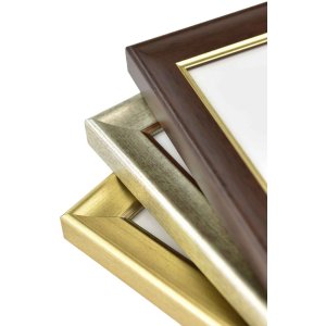 Houten lijst Derby 24x30 cm goud