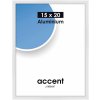 Accent Aluminium Lijst 15x20 cm wit glanzend