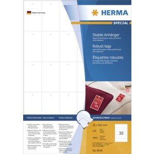 herma Stevige labels a4 35x59,4 mm wit...