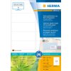 herma adresetiketten a4 natuurwit 99,1x38,1 mm recycled papier mat met Blauer Engel certificaat 1400 st.