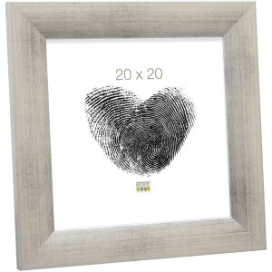 Houten lijst s53g grijs-zilver 13x18 cm