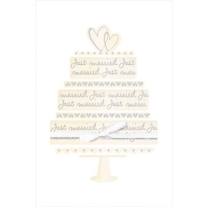 Artebene Card Just Married Taart lint