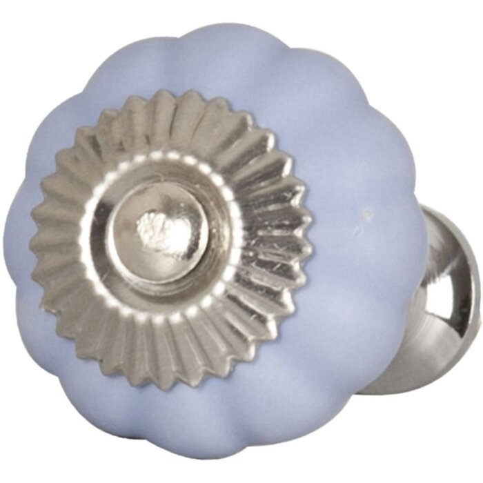 Uni lichtblauw zilver (62542)